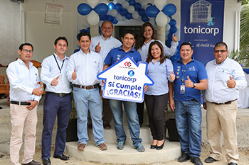Tonicorp entregó donaciones en las zonas afectadas por el Terremoto 2016